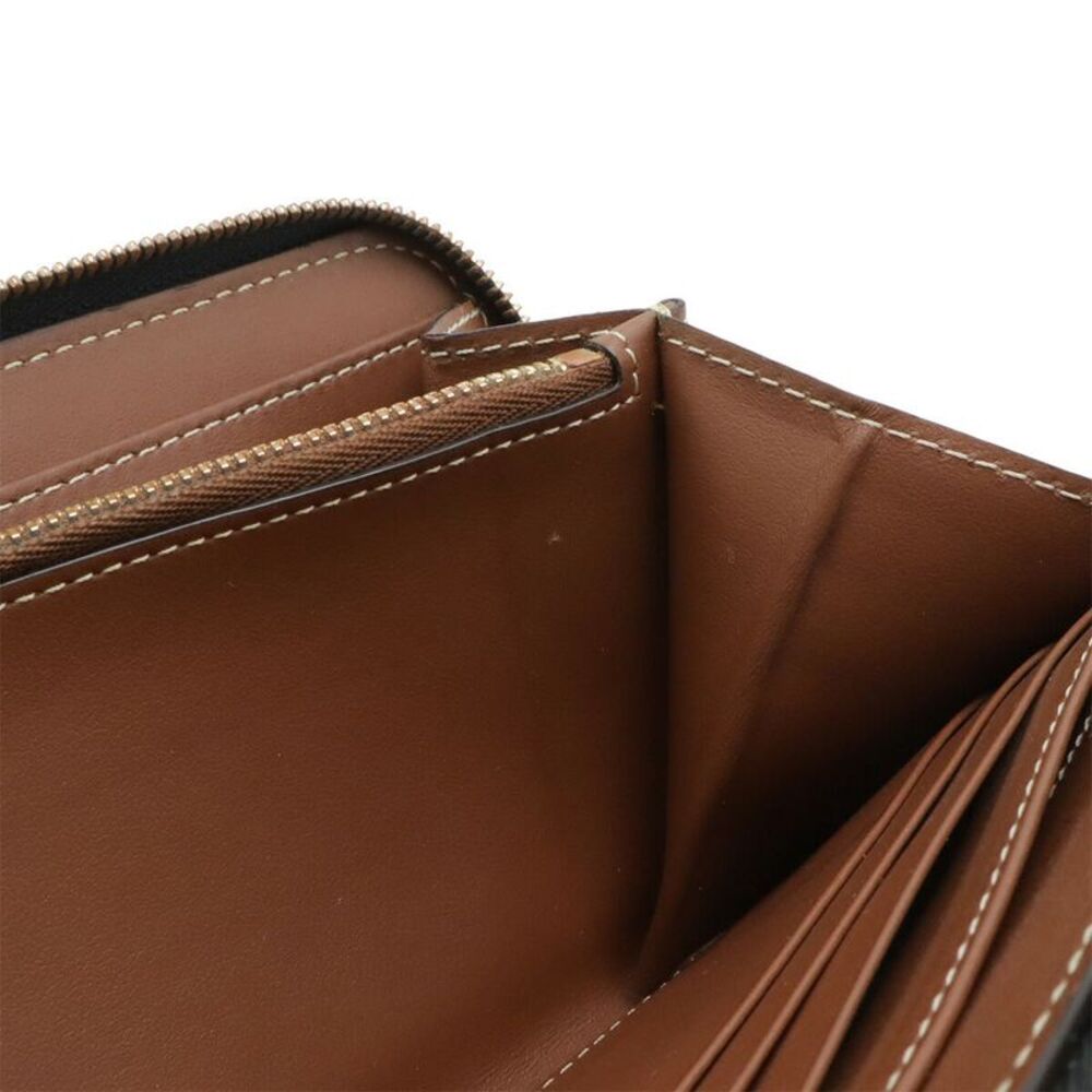 Burberry Elmore Canvas Leather Zip Wallet - Picture 7 of 9